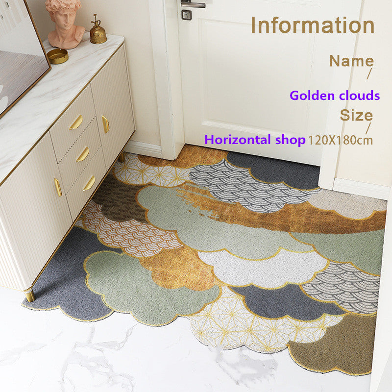 Nordic Style Silk Floor Mat
