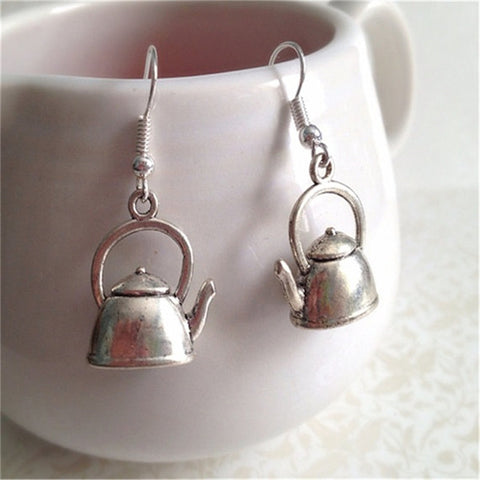 Teapot Earrings