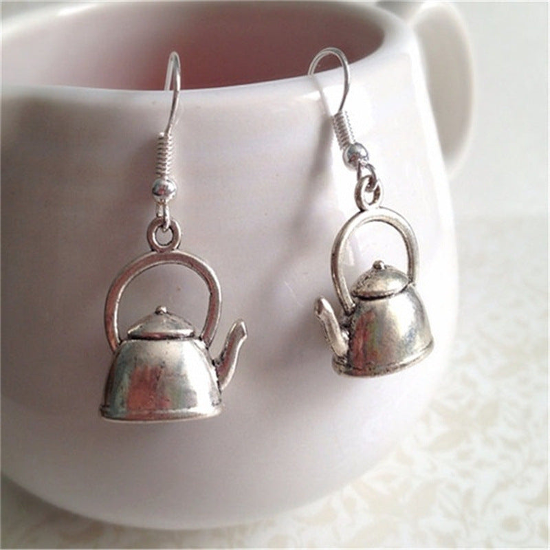Teapot Earrings