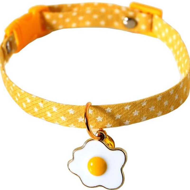 Cat Collar With Bell and Pendant