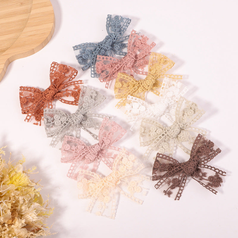 Lace Barrettes