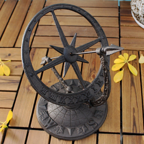 Home Cast Iron Crafts Retro Sun Moon Star Rule Ornament