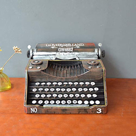 Handmade Ornaments Of Vintage Typewriter