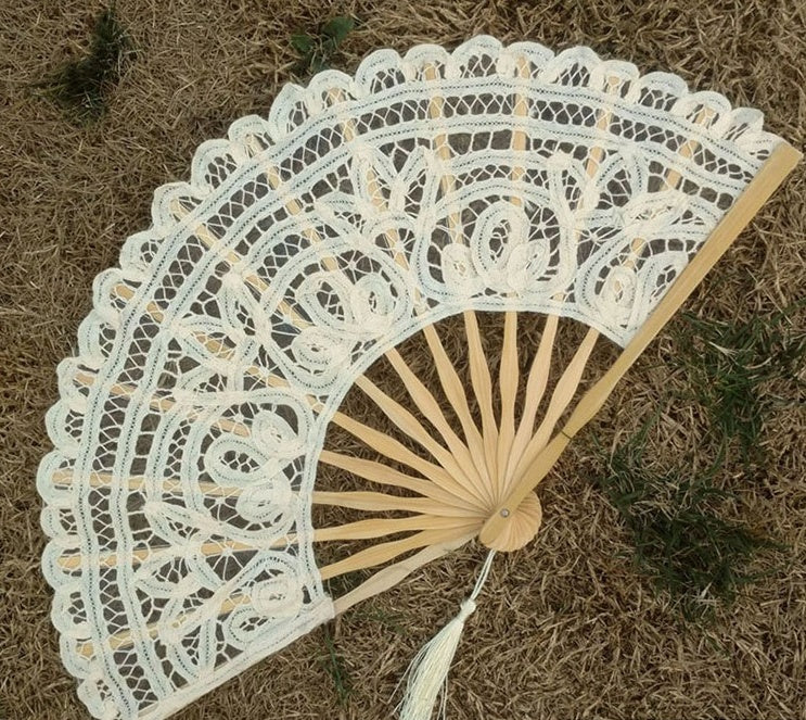 Lace Handmade Fan