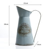 Nordic Antique Iron Vase Succulent Flower Pot Dried Flower Decorative Vase Can Be Customized