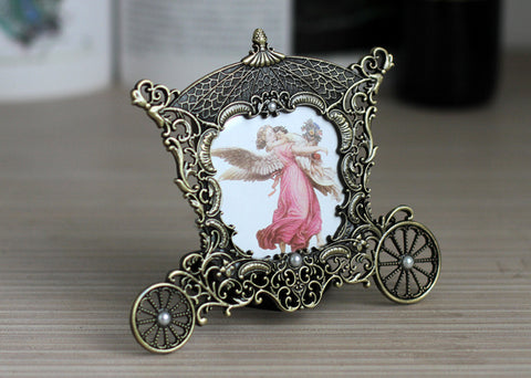 Copper Carriage Photo Frame