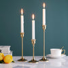 Golden Candle Holder