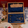 Vintage Solid Wood Sewing Kit