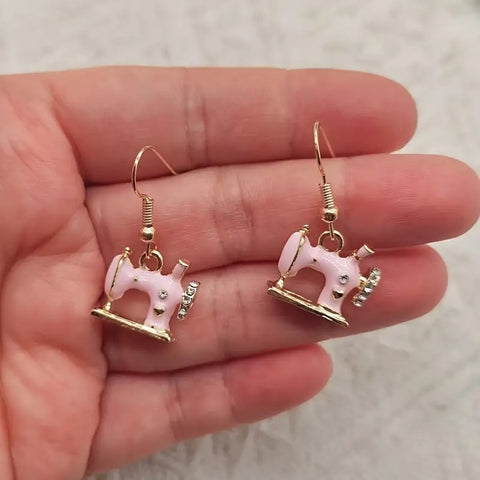 Sewing Machine Earrings