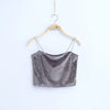 Practically Magic Velvet Crop Top