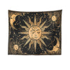 Yin Yang Moon Sun Tapestry