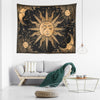Yin Yang Moon Sun Tapestry