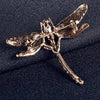 Vintage Style Dragonfly Brooch