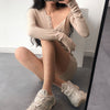 Dark Cottagecore Fishnet Stockings