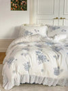 French Lace Cotton Four Piece Bedding Set