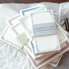 Classic vintage border notes