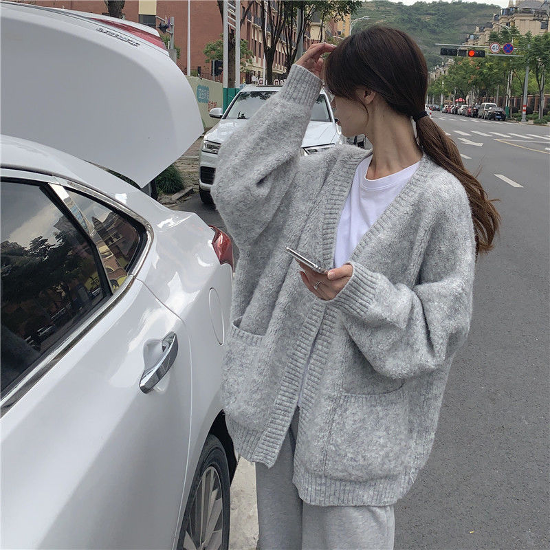 Oversized Rainy Day Cardigan