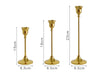 Golden Candle Holder
