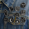 Black Cat Cottage Punky Pins