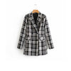 Double-breasted Fitted Blazer