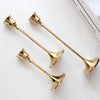 Golden Candle Holder