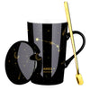 Astrological Sign Cup with Lid and Spoon Gift Set