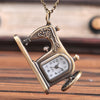 Sewing Machine Watch Pendant Necklace
