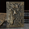 Vintage Embossed Dragon Notebook
