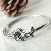 Silver Rose Ring