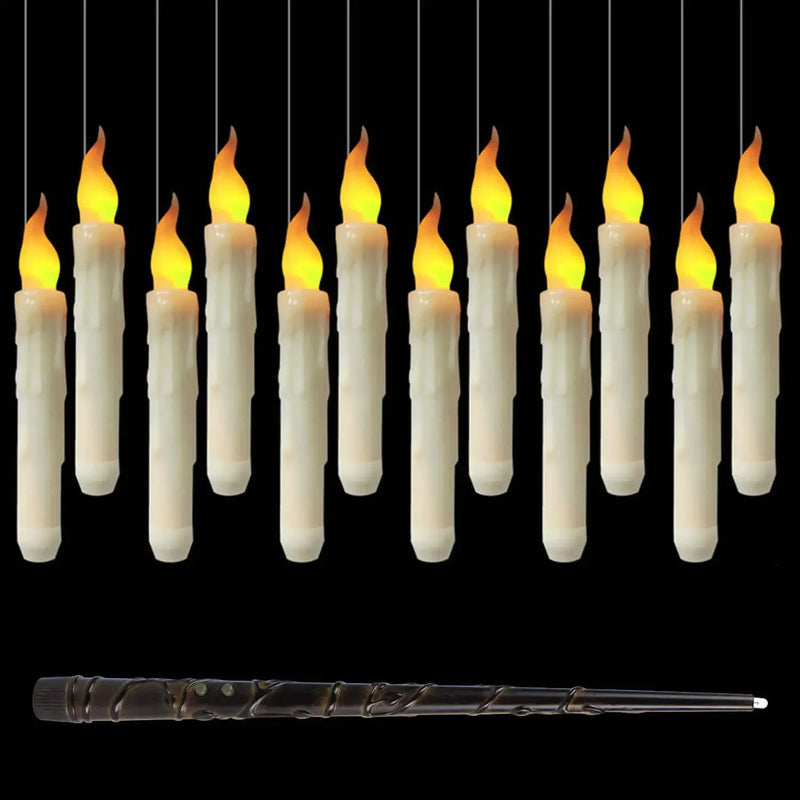 Floating Candles with Magic Wand Remote