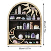 New Moon Crystal Wall Display