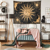 Yin Yang Moon Sun Tapestry
