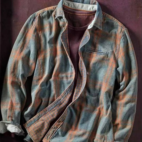 Woven Plaid Shirt