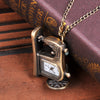 Sewing Machine Watch Pendant Necklace