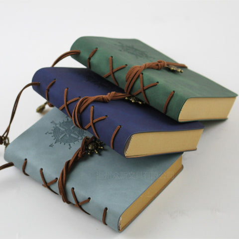 Vintage Style Leather Notebook