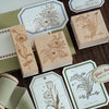 Floral Wooden Stamp