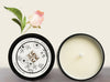 Simple Candles in a Black Tin