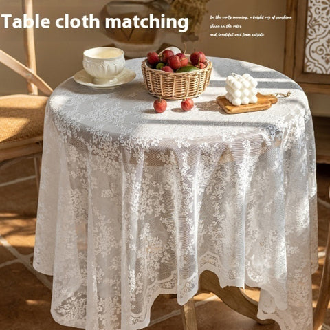 Lacey Vintage Tablecloth