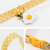 Cat Collar With Bell and Pendant