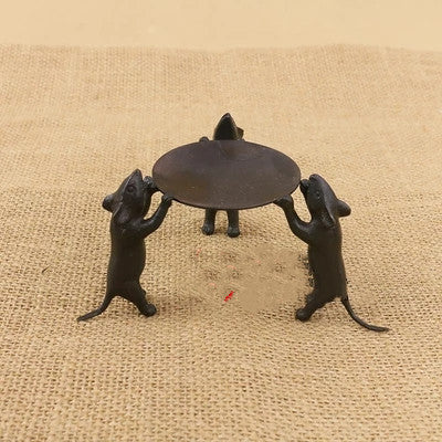 Vintage Style Mouse Incense Holder