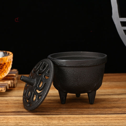 Cast Iron Antique Style Incense Burner