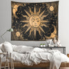 Yin Yang Moon Sun Tapestry