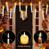 Floating Candles with Magic Wand Remote