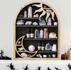 New Moon Crystal Wall Display