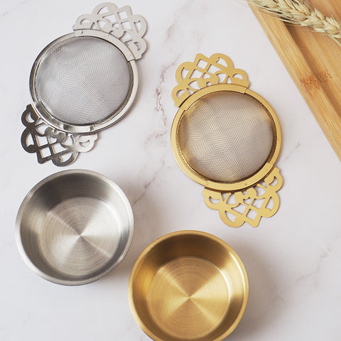Stainless Steel Lace Tea Filter